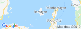 Bantayan map